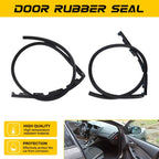Set of 2 Rubber Front Door Sub Seals for Honda Civic EG (1992–1995)