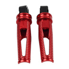 Red Foot Pegs Rear Passenger Footrests for Yamaha YZF R1 R6