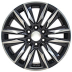 20 Inch Gunmetal Wheel Replacement with Polished Face for 2002–2013 Chevy Avalanche 1500
