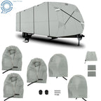 Waterproof Anti-UV RV Cover for 18'-33' Travel Trailer (Non-Woven Fabric)