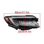 Headlight Assembly for Honda Pilot (2019–2022) LED Clear Passenger Side