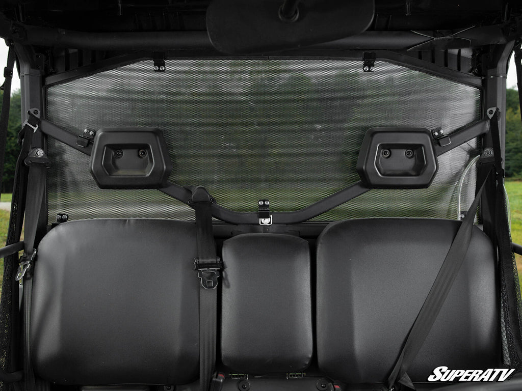 Rear Printed Windshield for Can-Am Defender (2016–2023) - American Flag