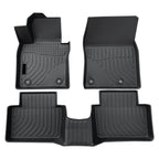 Set of 3 TPE Rubber All Weather Floor Mats for Mazda 3 (2019–2025)