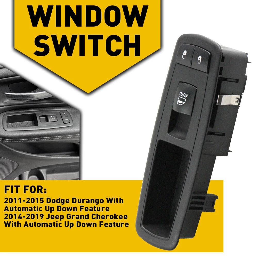 Automatic Door Window Switch for Dodge Durango (2011–2015) & Grand Cherokee (2014–2019)