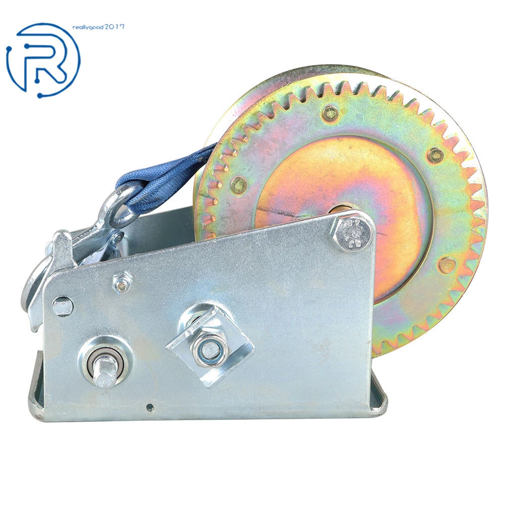 Hand Winch for Boat Trailer with 10m Strap (3500lbs)