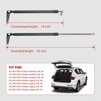 2X Rear Liftgate Struts Shocks for Subaru Outback/Legacy (2010–2014)