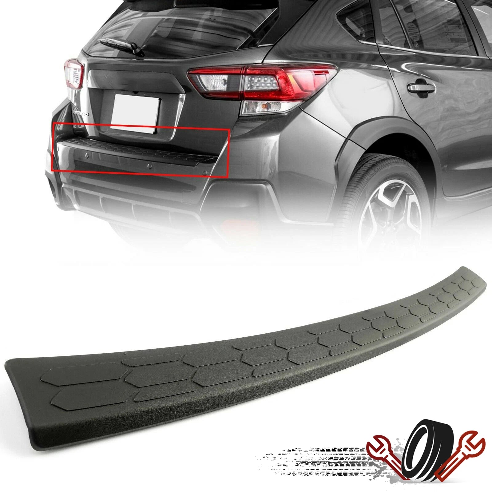 Rear Bumper Cover Protector for Subaru Crosstrek (2018–2023)