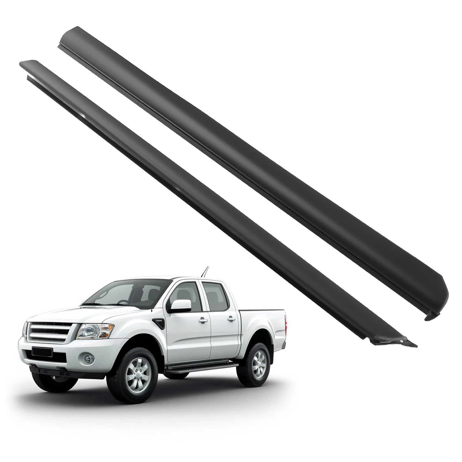 2X Outer Window Belt Molding Weatherstrip Seals for Ford Ranger (1999–2011)