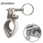Bimini Top Hinged Clamp for Marine Grade 316 SS (Fits 22mm & 25mm Tubes)