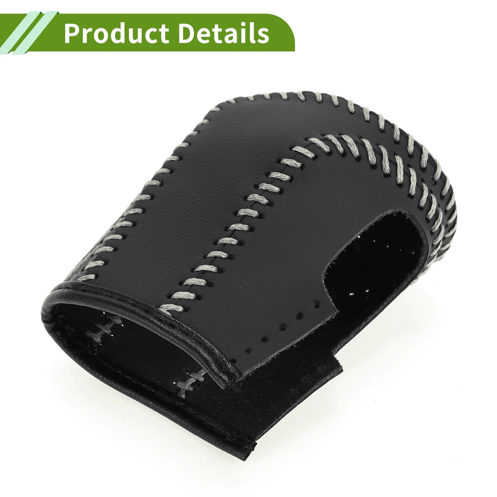 Car Gear Shift Knob Cover for Honda Civic (2016–2021) Black Carbon Fiber