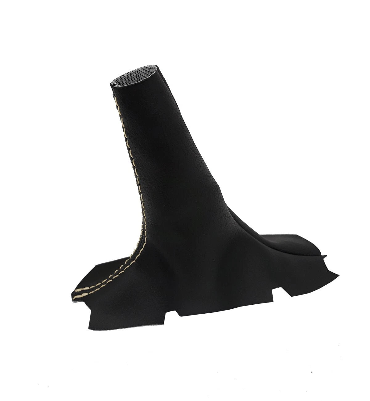 Leather Automatic Shift Boot for Chevrolet Colorado (2015–2022) Beige Stitch