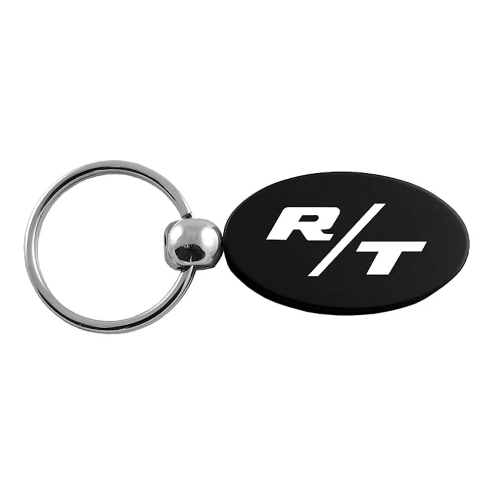 Name on Black Oval Keychain - Officially Licensed for Dodge R/T