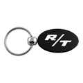 Name on Black Oval Keychain - Officially Licensed for Dodge R/T