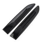 Black Front Side Fender Air Vent Grille Trim for Jaguar XE F-Pace (2015-2023)