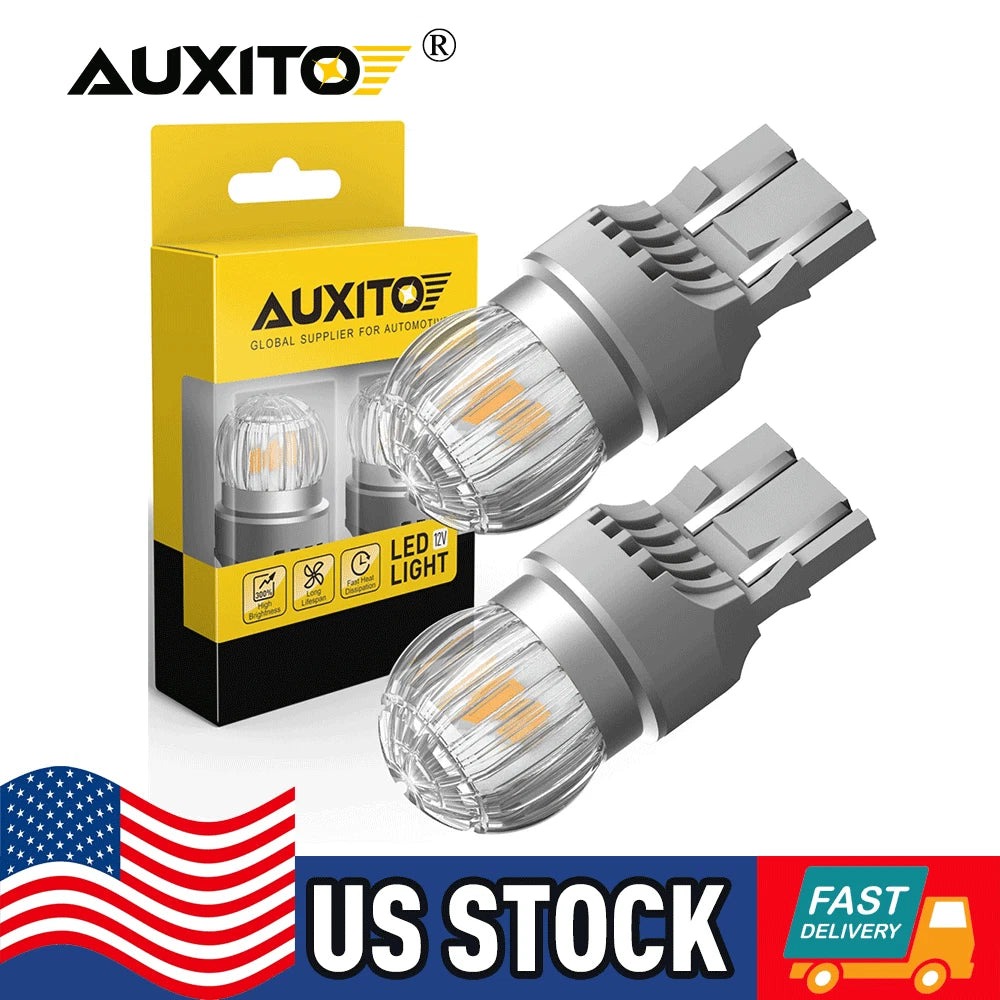2X LED Front Turn Signal Light Bulb for AUXITO (7443/7440)
