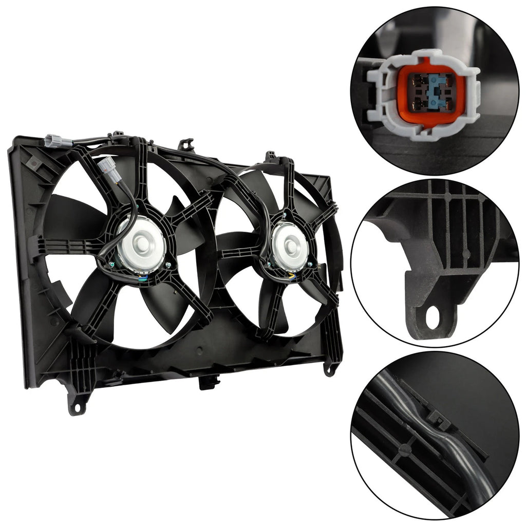 Dual Radiator Cooling Fan Assembly for Infiniti G35 (2003–2007)