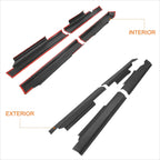 Rocker Panel Sill Plate Cover for Dodge Ram 1500-3500 Crew Cab (2009–2020)
