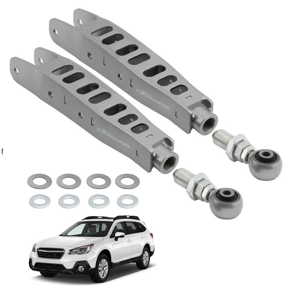 2X Adjustable Rear Lower Control Arms for Subaru Crosstrek Outback Legacy (2010–2019)
