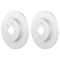 Set of 2 Bosch QuietCast Rear Disc Brake Rotors for Santa Fe Telluride (2020–2023)