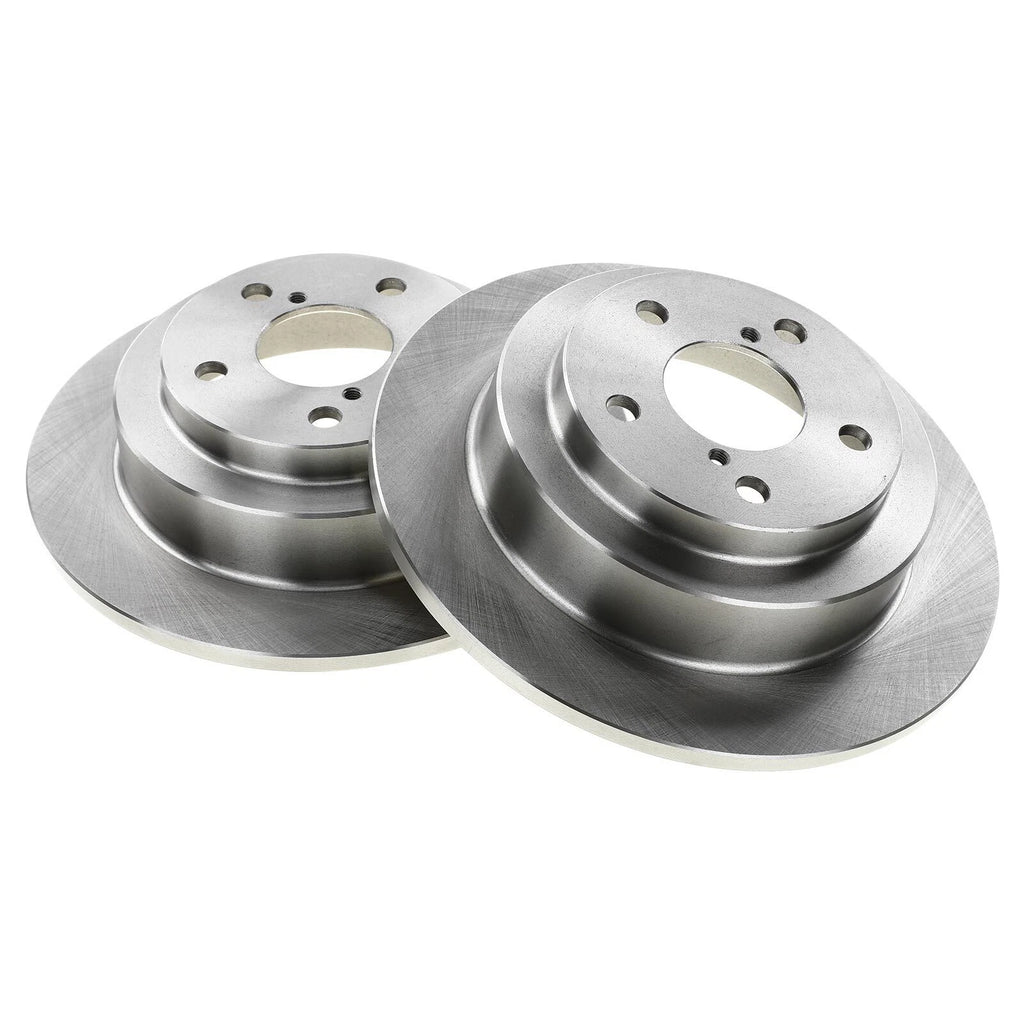 Rear Disc Brake Rotors & Ceramic Pads for Subaru Impreza (1993–1998)