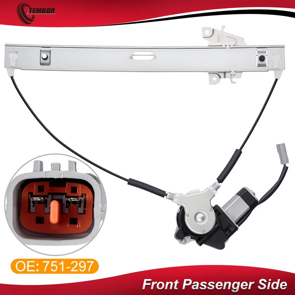 Window Regulator w/ Motor for Ford Escape Mercury Mariner (2008–2011) Front Right