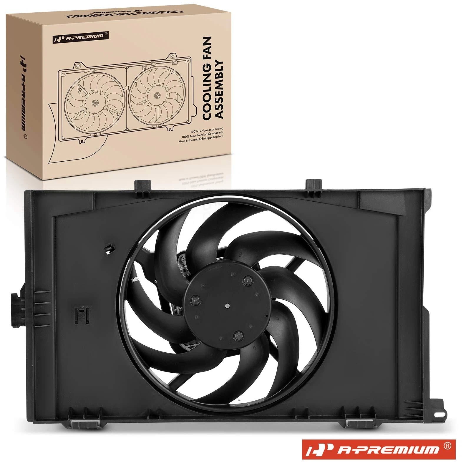Cooling Fan Assembly with Shroud for BMW i3 (2014–2021)