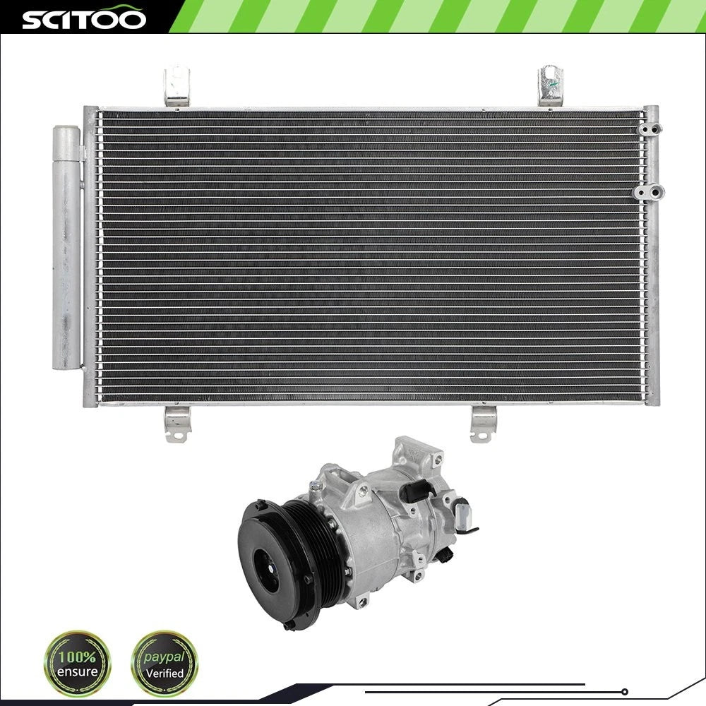 Condenser and Compressor for Toyota Camry (2007–2009)