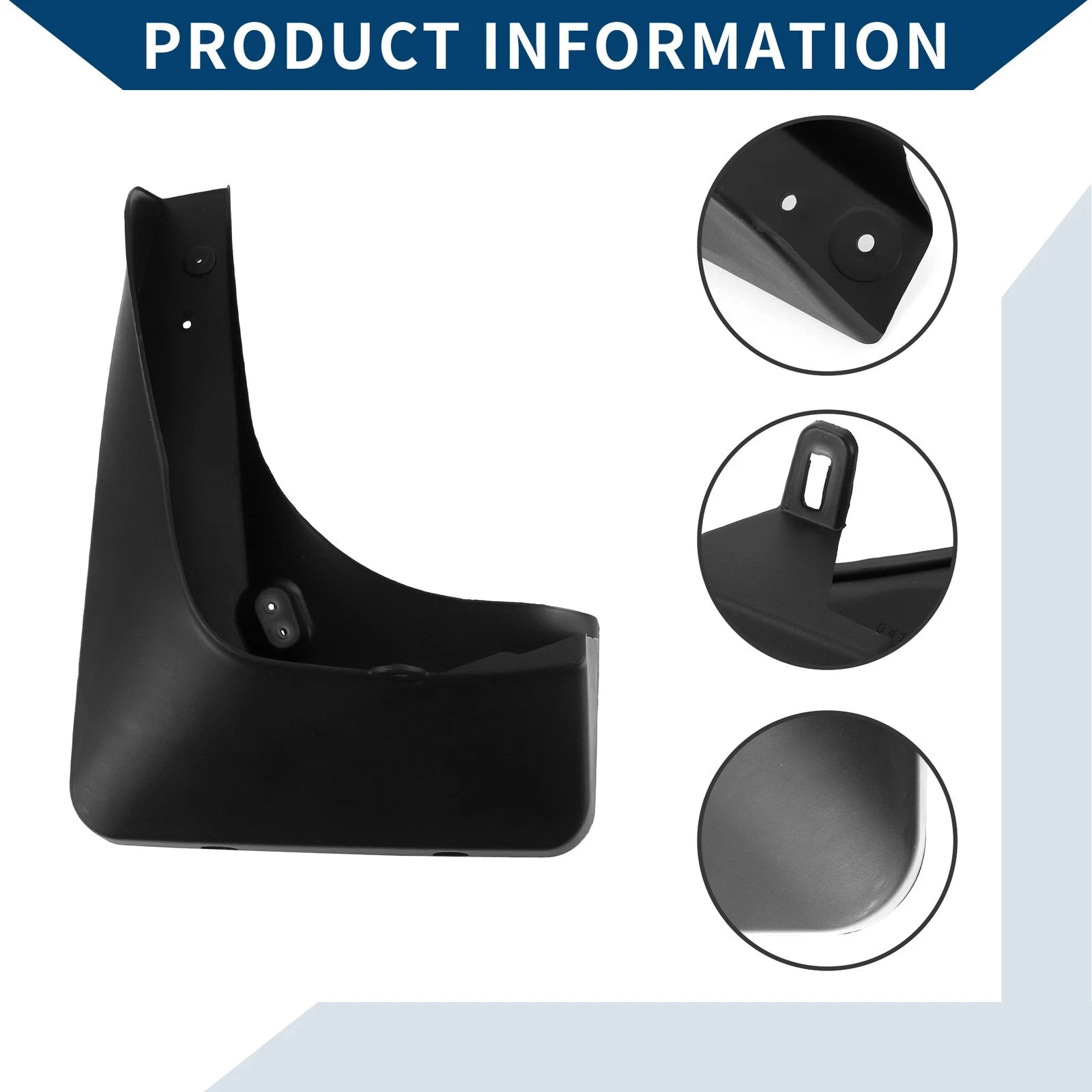 Set of 2 Mud Flaps Splash Guards for BMW X5 (2008–2018)