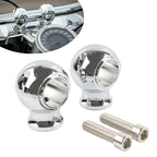2X 1.25'' Fat Handlebar Risers Clamp for Harley Touring Road King Dyna Fat Boy