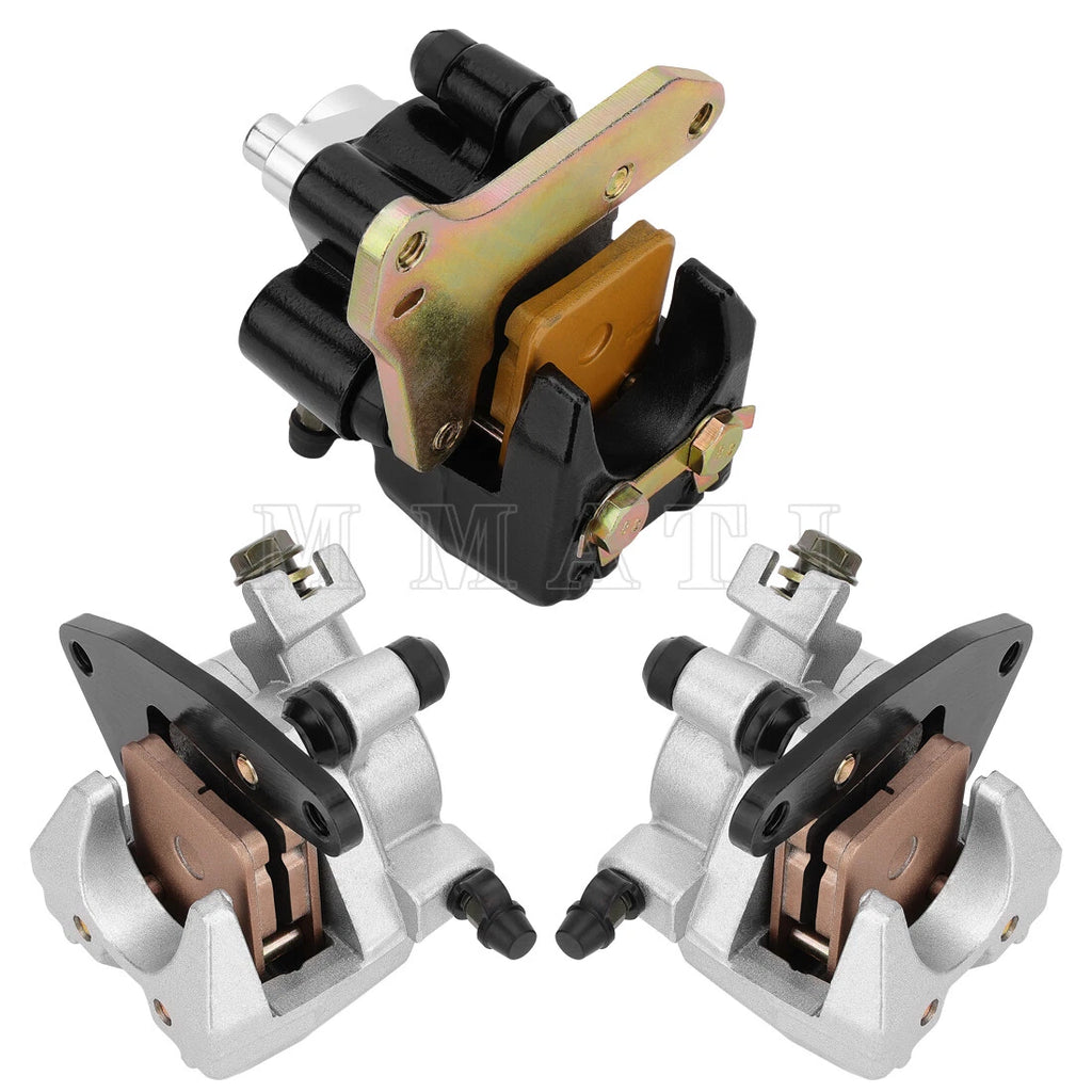 Front Rear Brake Calipers & Pads for Honda TRX400EX Sportrax 400 (1999–2004)