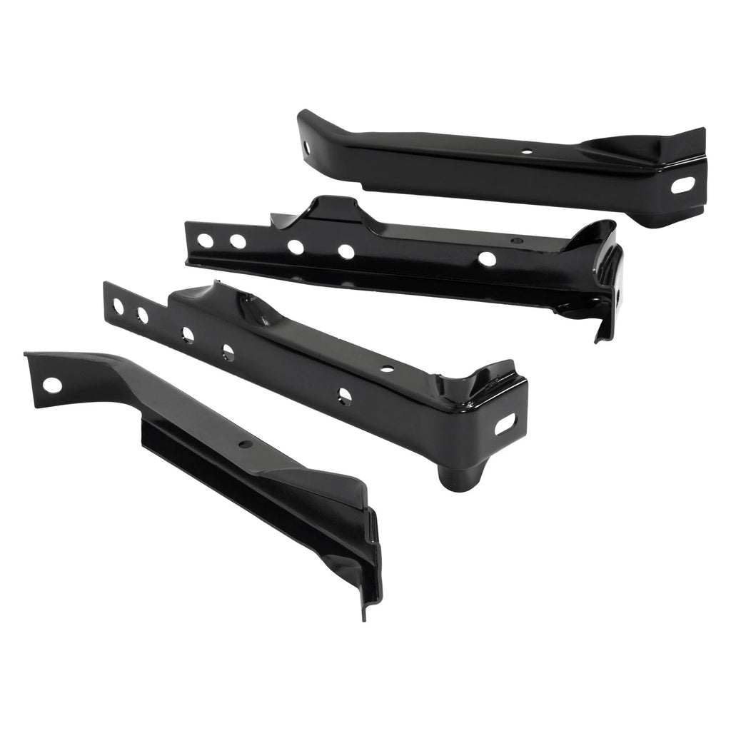 Set of 4 Rear Bumper Bracket Kit with Bolts for Chevy GMC C10 (1967–1972)