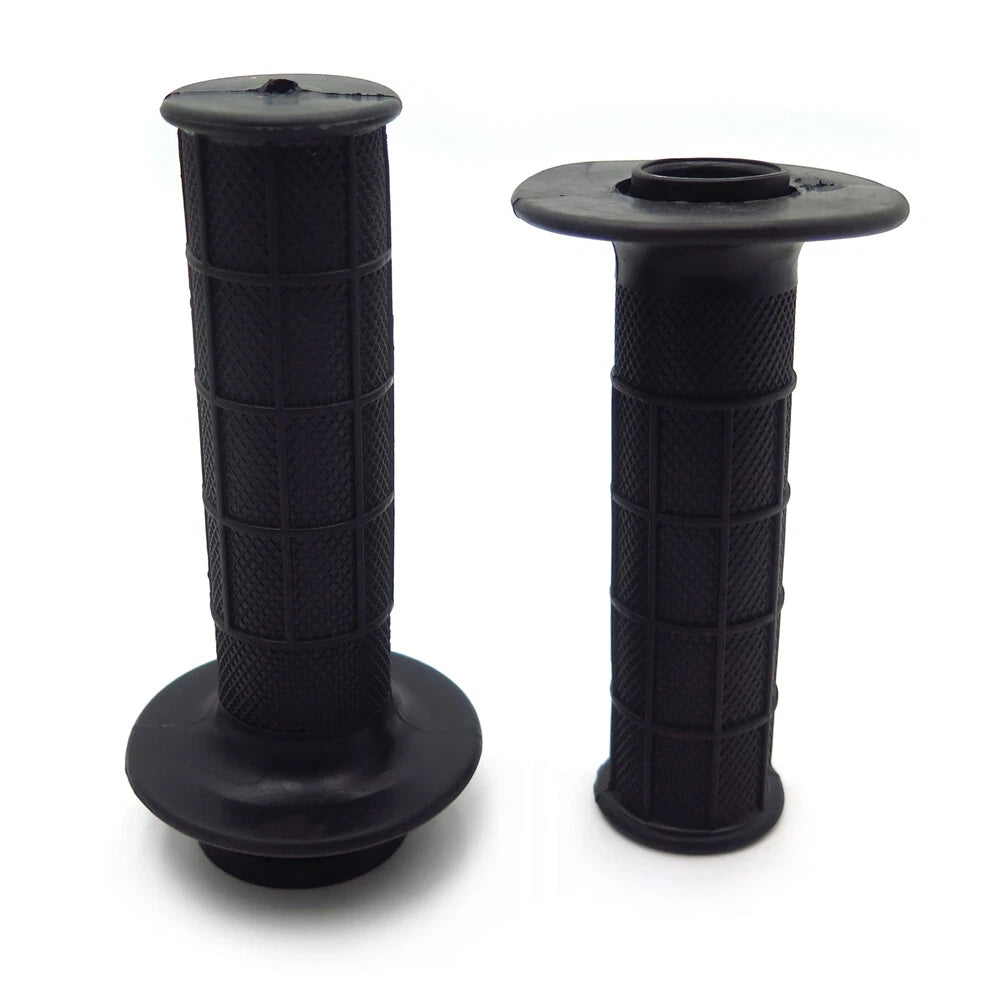 1" 25mm Rubber Handlebar Hand Grips for Harley, Honda, Suzuki, Yamaha, Kawasaki, BMW