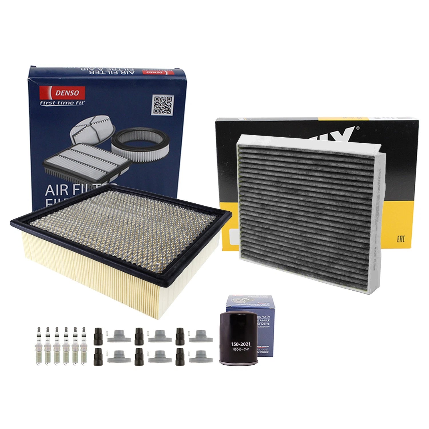 Tune Up Kit with NGK 6 Spark Plugs & Boots for F-150 3.5L V6 (2015–2020)