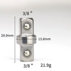 Square Drive Adapters for Electric Tools Set (1/2", 1/4", 3/8")