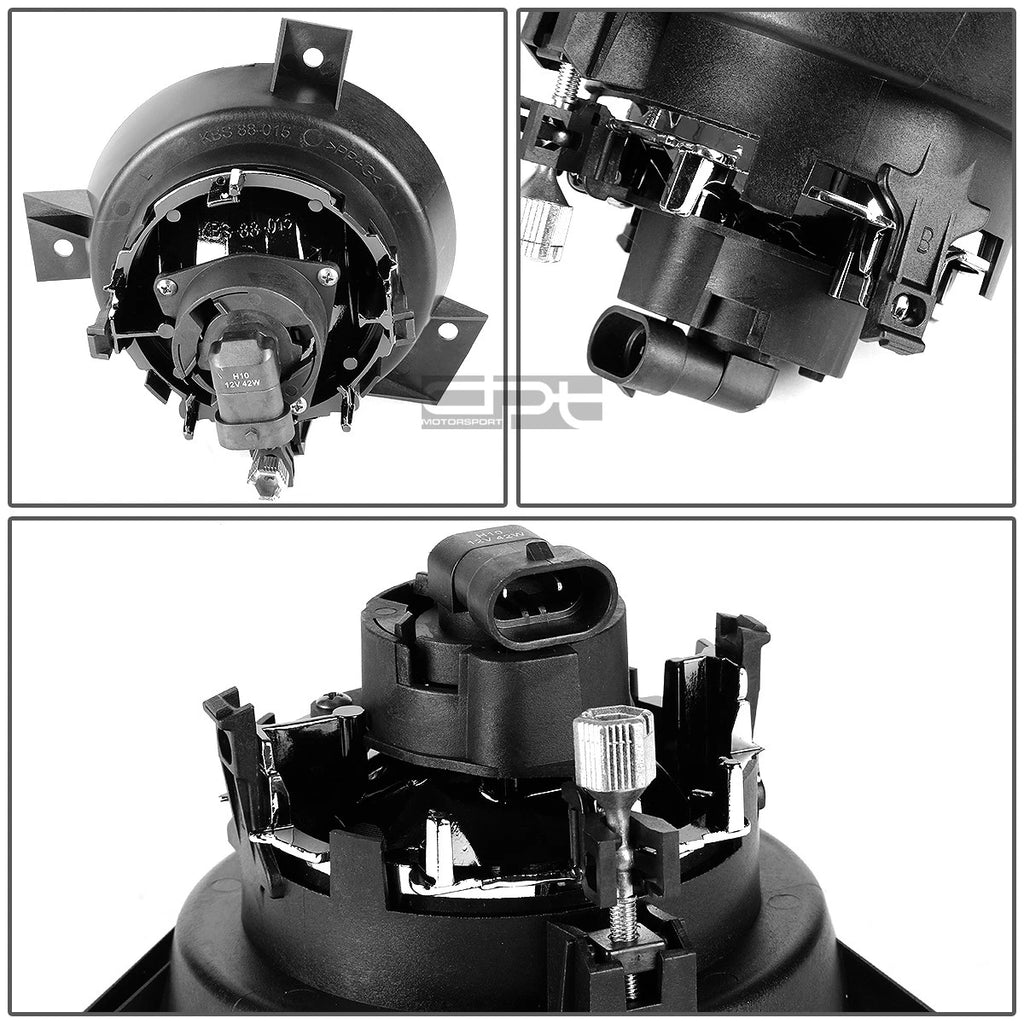 Smoked Lens Fog Light Lamp Pair + Switch for Ford Ranger (2001–2003)