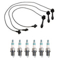 Denso Wire Set & Iridium Power Spark Plugs Kit for Lexus 3.0L V6