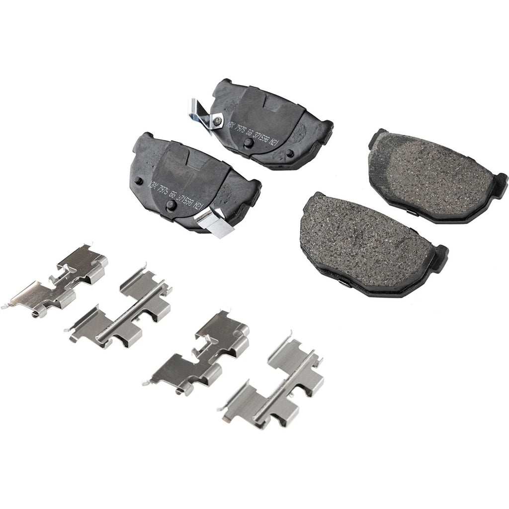 Set of 4 Ceramic Brake Pads for Nissan 240SX (1989–1996)