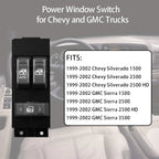 Master Power Window Switch for Chevy Silverado GMC Sierra 1500 (1999-2002)