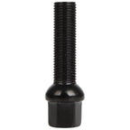 Set of 20 Extended Lug Bolts 14x1.5 Black Ball Seat for VW Audi