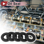 Set of 5 Rotary Shaft Oil Seals 32x62x10mm Nitrile Rubber 672668828656