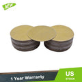 Set of 100 Hook and Loop Sanding Discs for Automotive Finishing (5 Inch)