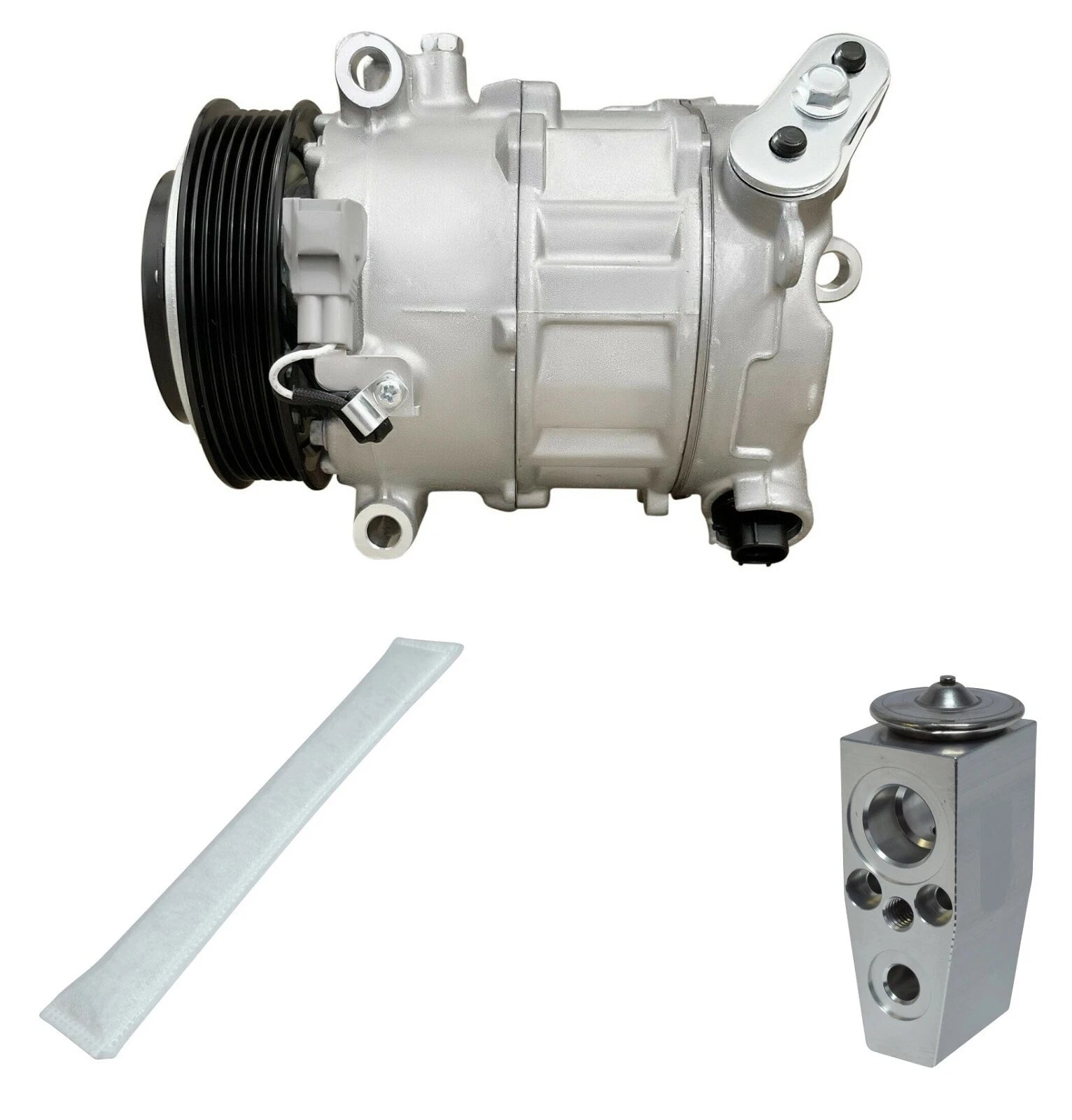 AC Compressor Kit Replacement for Jeep Cherokee 2.4L (2014–2016)