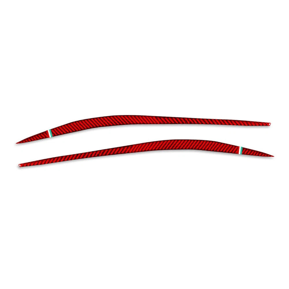 Headlight Eyebrow Eyelids Cover Trim for Alfa Romeo Giulia (2015–2024)
