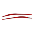 Headlight Eyebrow Eyelids Cover Trim for Alfa Romeo Giulia (2015–2024)