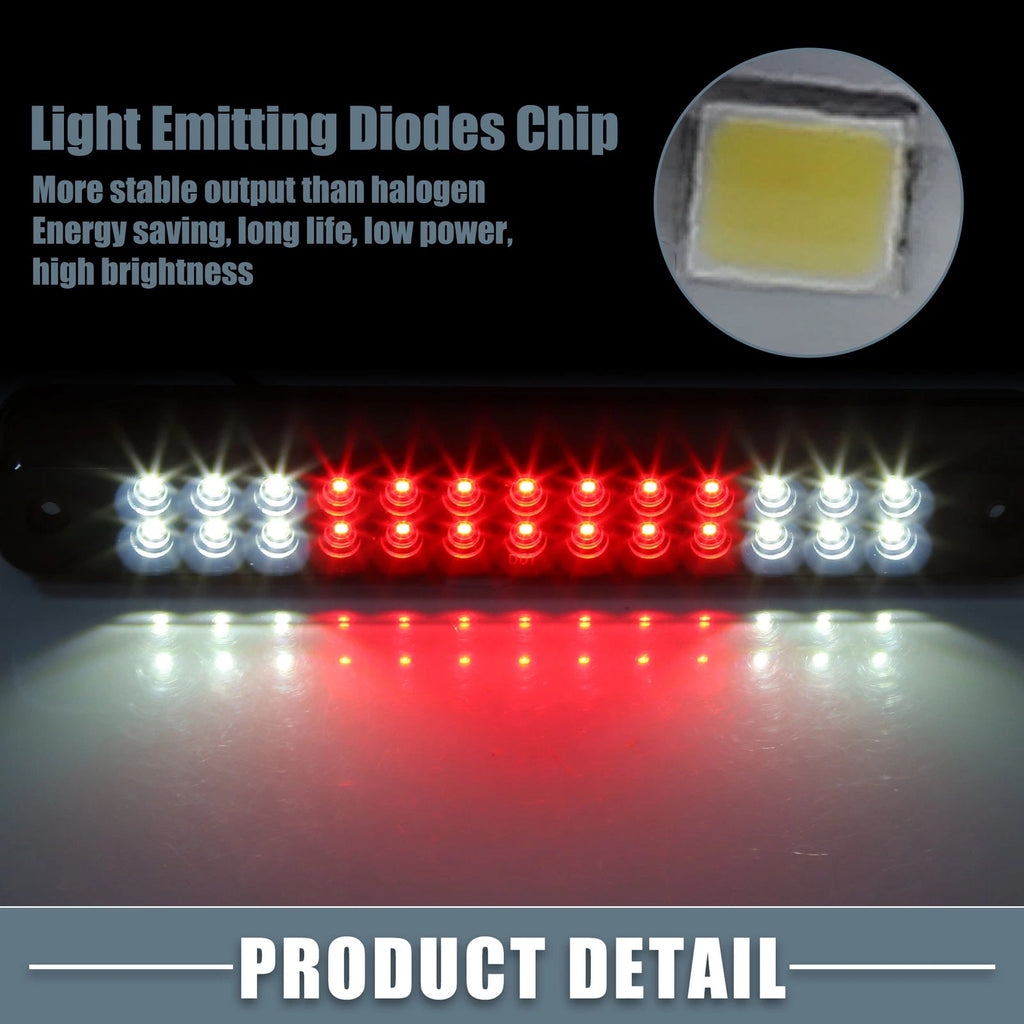 High Mount Stop Light for Chevy Silverado (1994–1998) Black Housing Smoked Lens