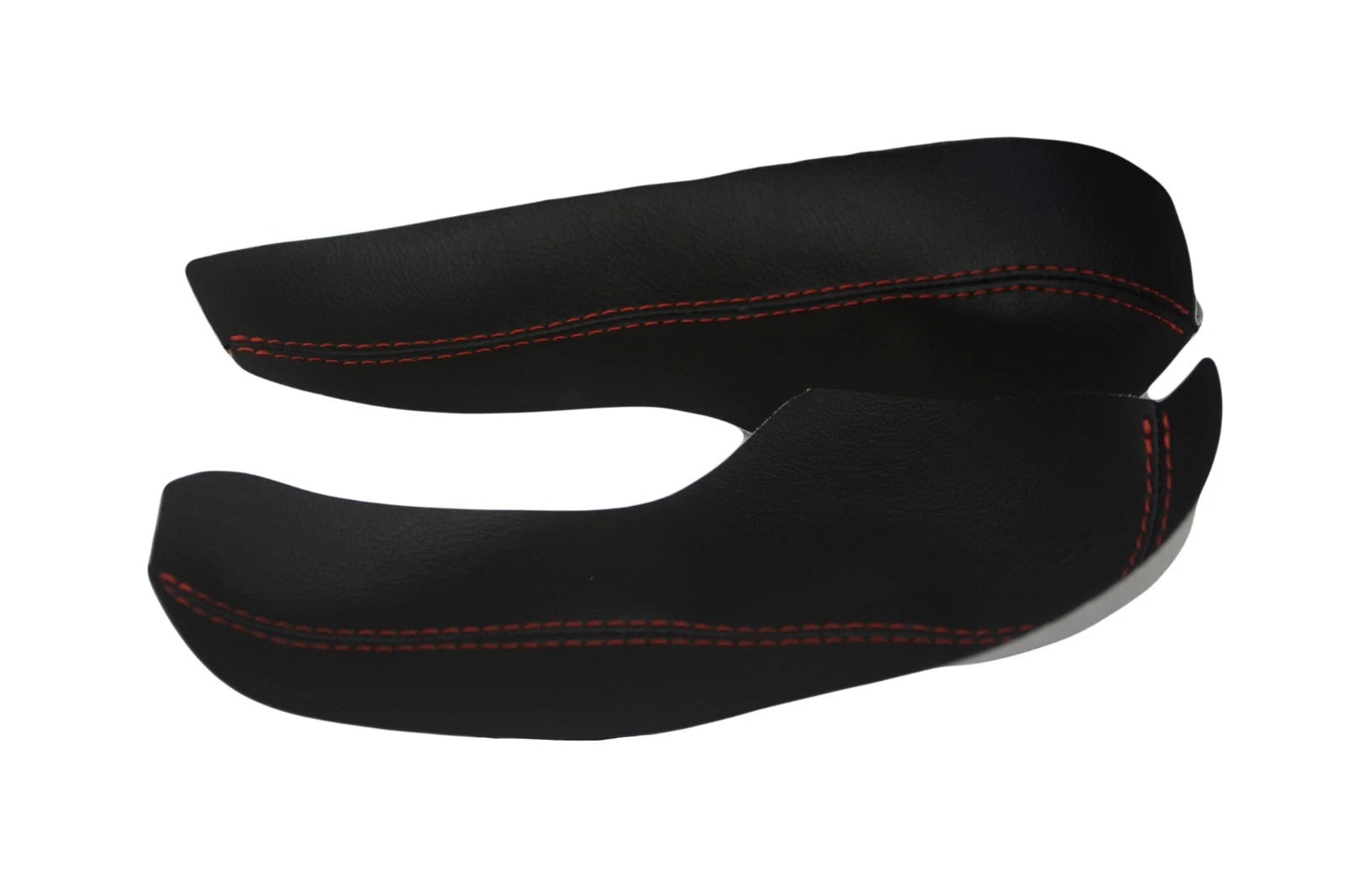 Front Door Armrest Vinyl Cover for Honda Civic Sedan (2016–2019) Red Stitch