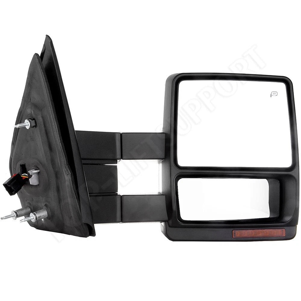Set of 2 Chrome Power Heated Tow Mirrors for F150 (2007–2014)