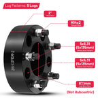 Wheel Spacer Set 2" for Ford F-150 Expedition Blackwood (2000-2004)