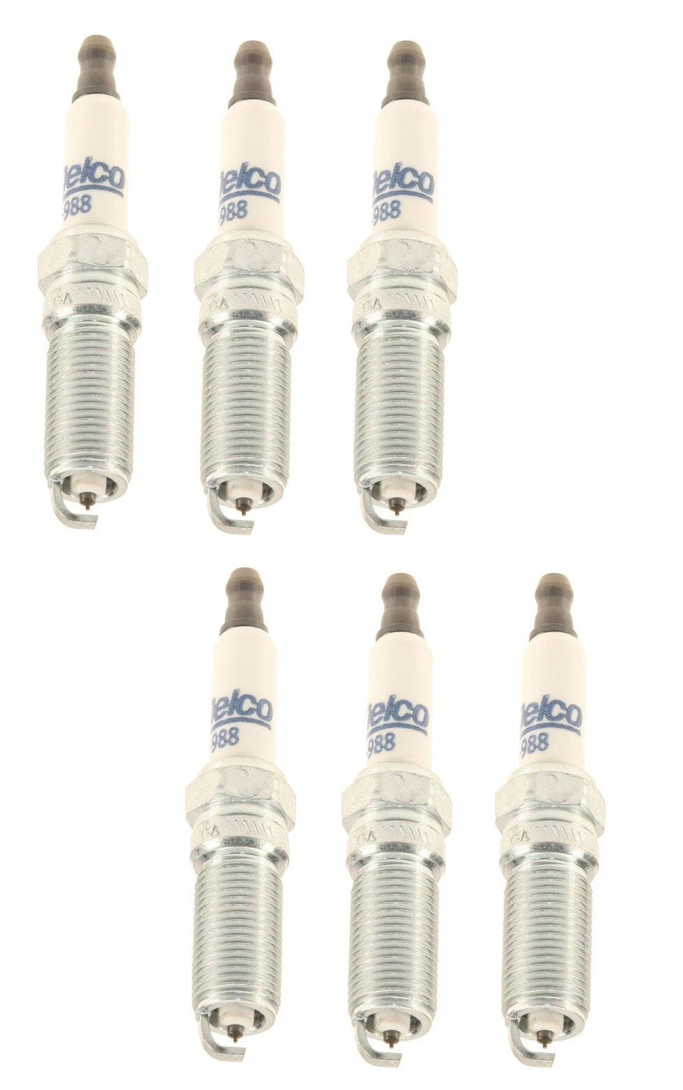 Set of 6 Spark Plugs for Mazda CX-9 (2015) - ACDelco
