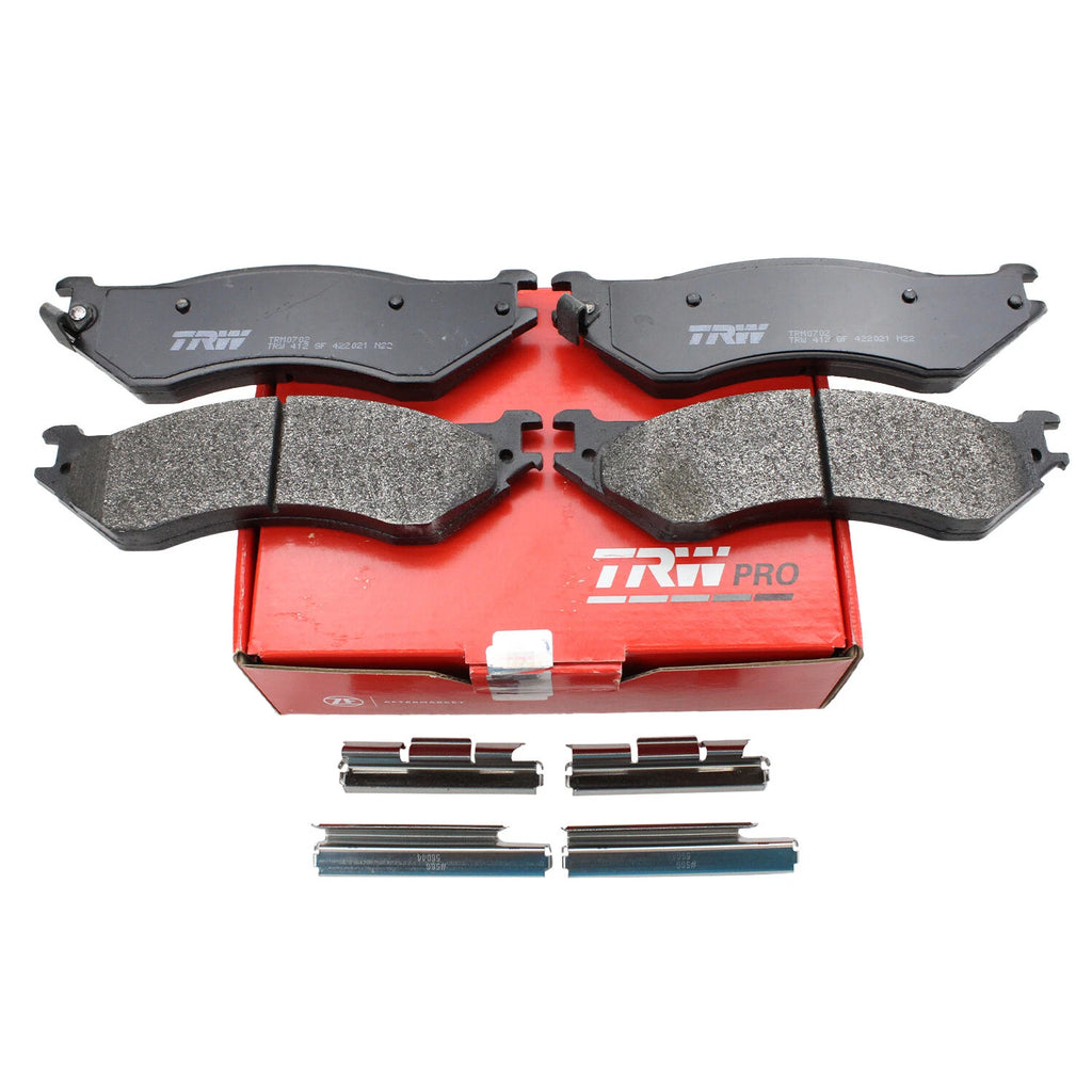 TRW Pro Front Metallic Brake Pads for Ford Expedition F-150 F-250 (1997–2023)